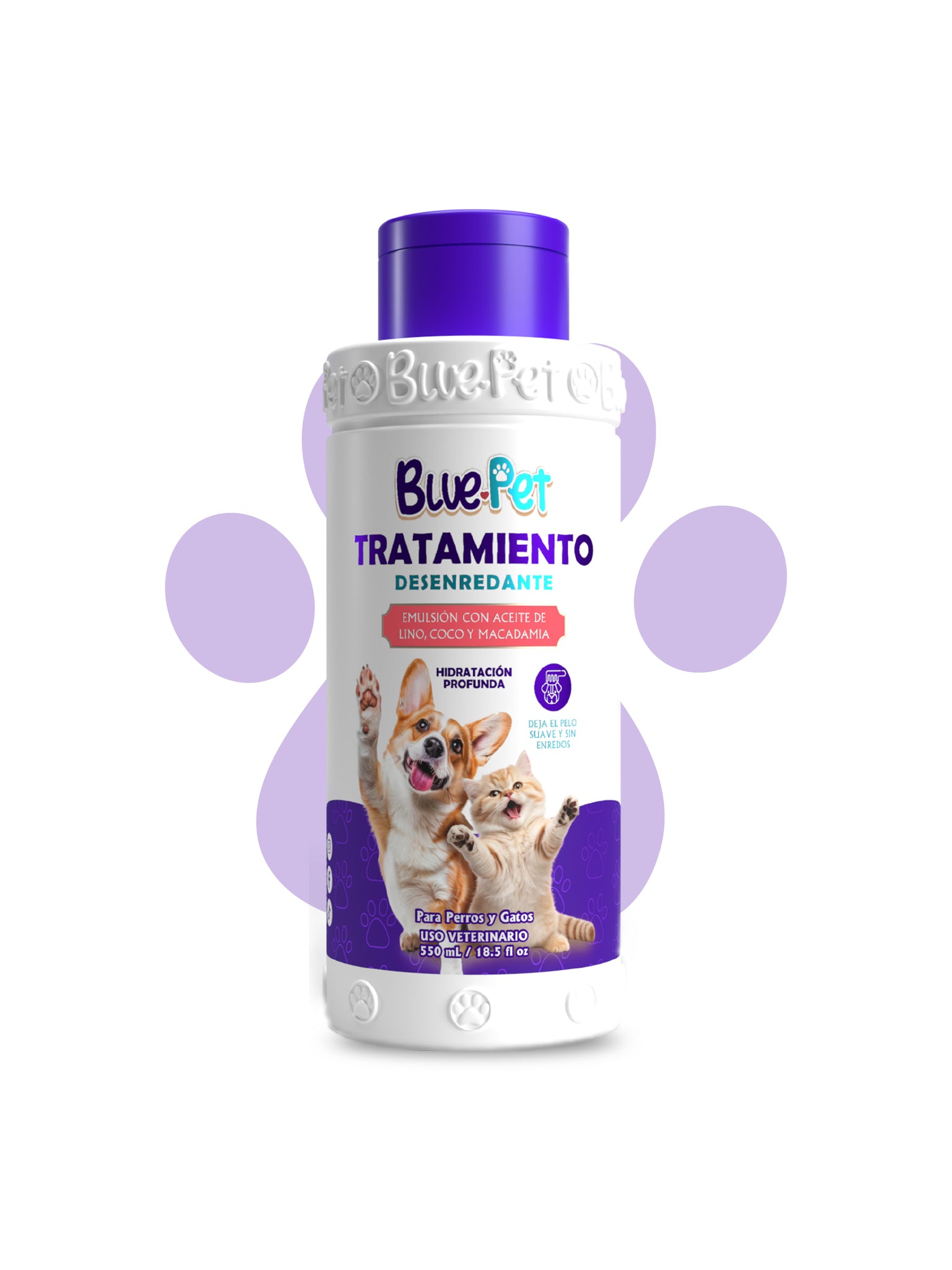 ✨🐾 Tratamiento Desenredante Bluepet – Hidratación que se siente, suavidad que se nota